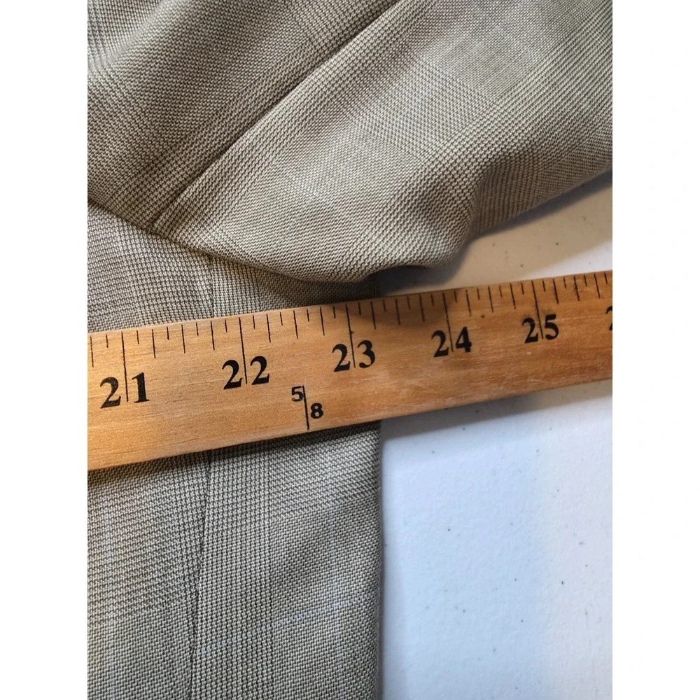 Jos A Bank Blazer Mens 44R Brown Sports Coat Jacket 2 Buttons Vent Wool Cashmere